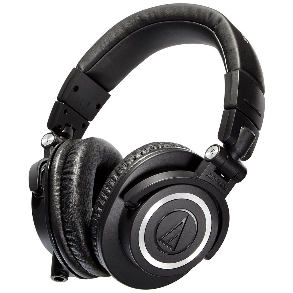 [Audio -Technica ATH-M50x - Reacondicionado (Negro) (Grado A)] Audio-Technica ATH-M50x Reacondicionado (Negro, Grado A)