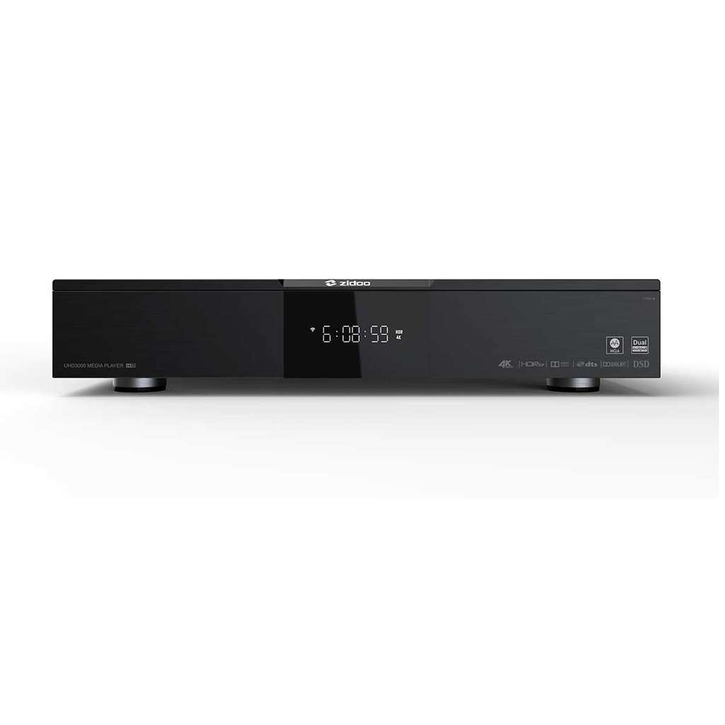 [UHD3000-Negro] Zidoo UHD3000