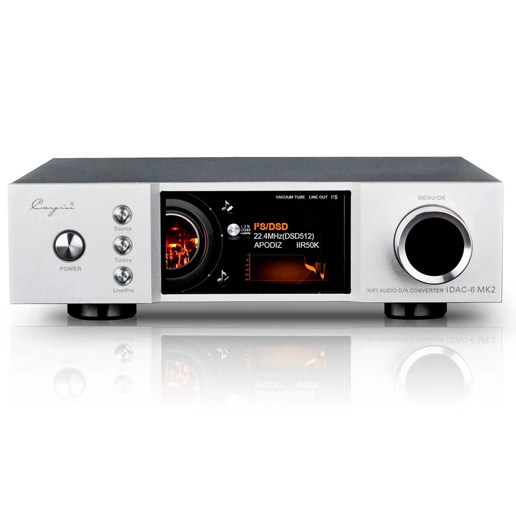 [iDAC-6MK2-Aluminio] Cayin iDAC-6MK2